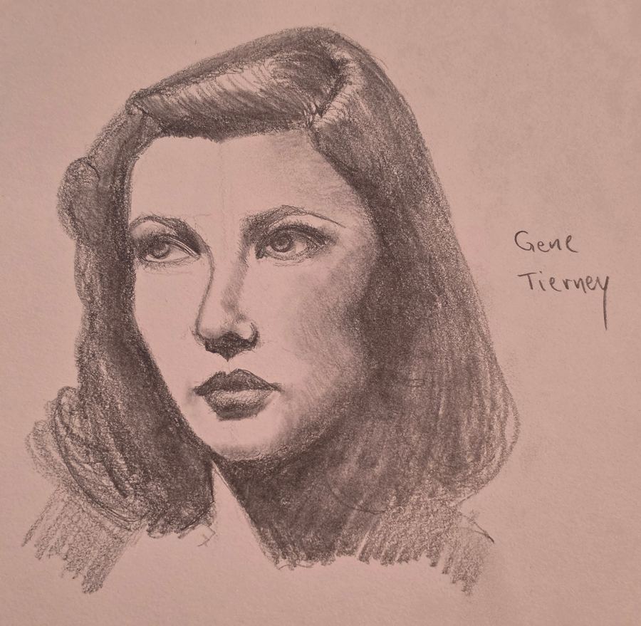 Figure or portrait sketch